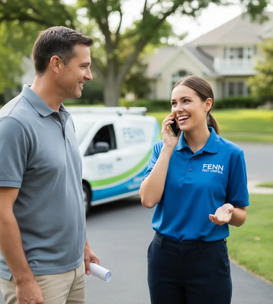 Fenn Pest Control customer support in Perkiomenville